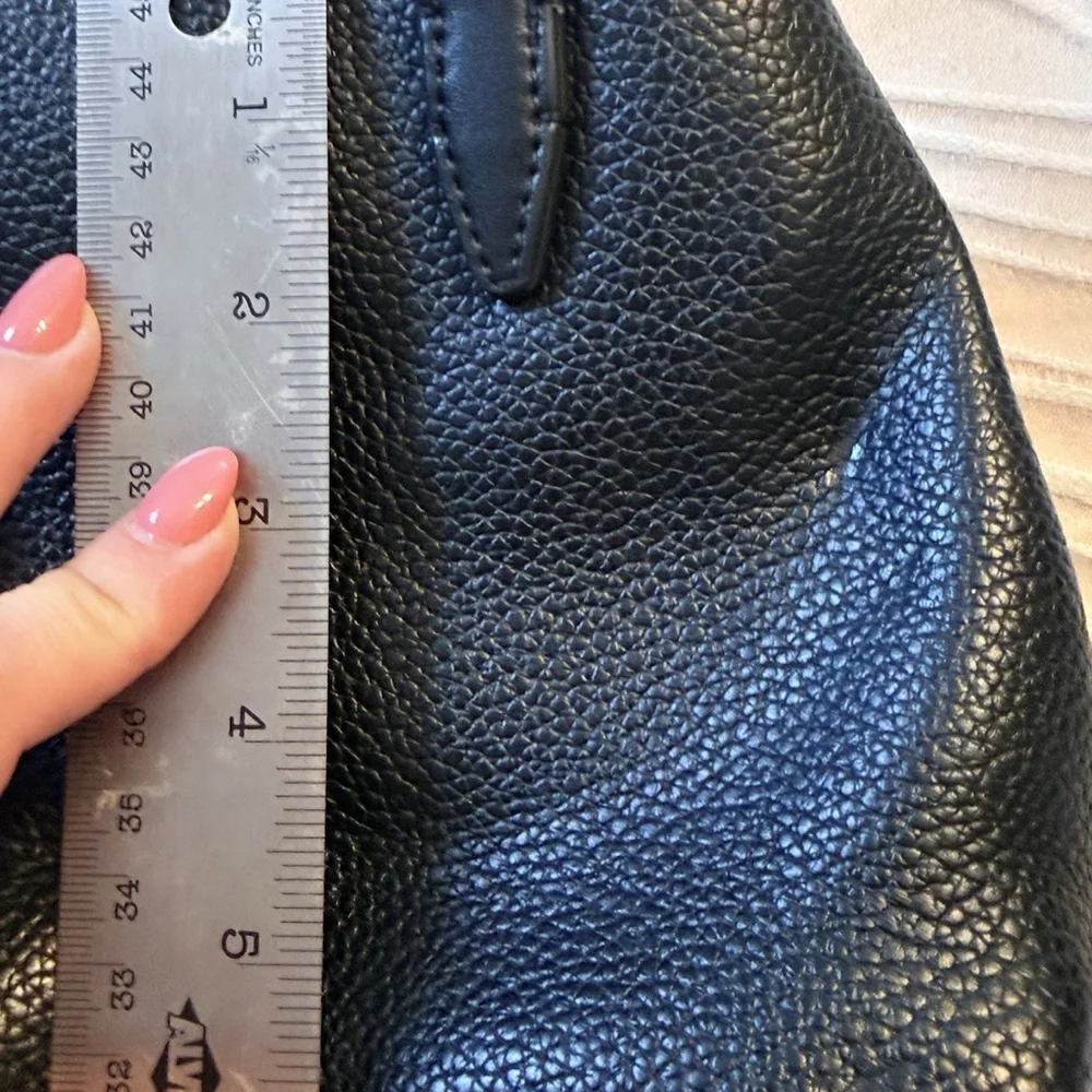 Calvin Klein Millie 2 in 1 Triple Compartment Mini One Size, Black/Silver
